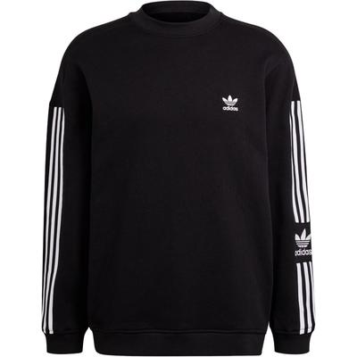 Adicolor Classics Lock-Up Trefoil Sweatshirt Black Unisex Streetwear H41315