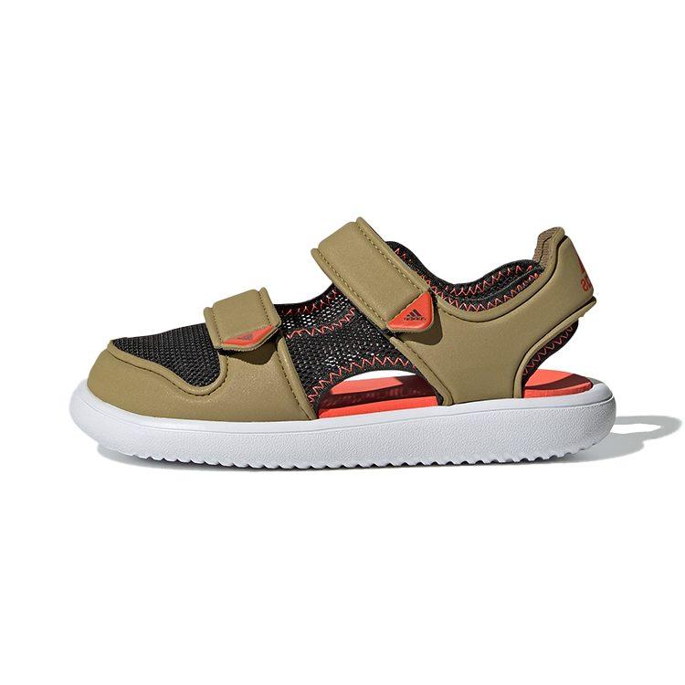 Adidas Comfort Sandal BP Comfortable And Trendy Children's Sandals Army Green Children Aged 3 7 Years Old FY6038