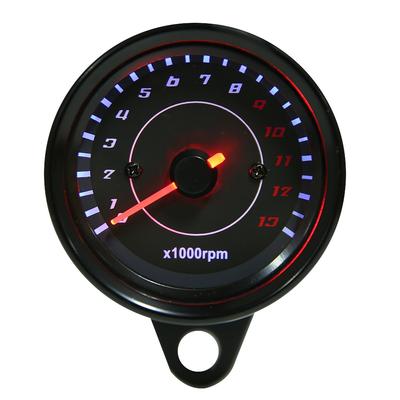 DC 12V Universale Moto LED Retroilluminato Contagiri Elettronico Contagiri
