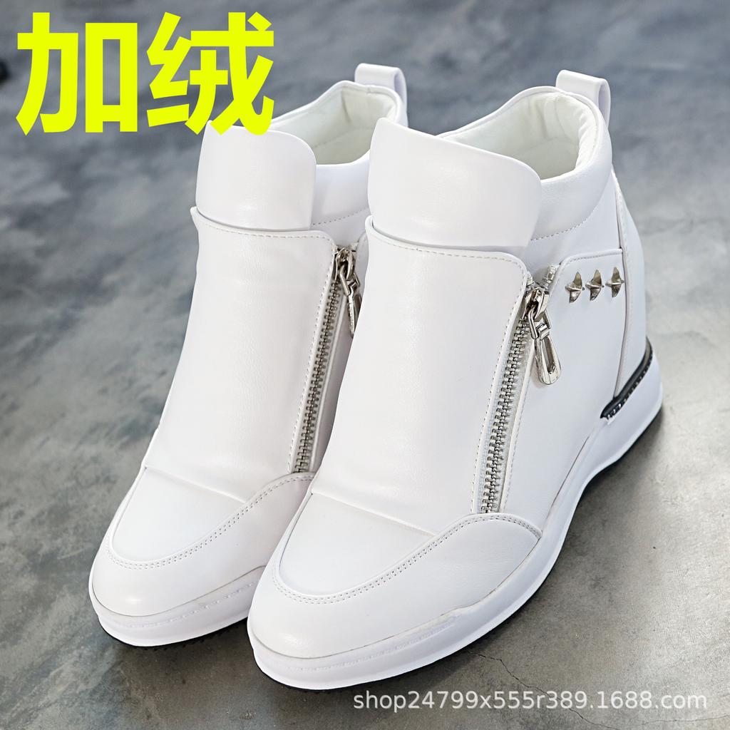 Innere Erhöhung Damenschuhe neue Frühjahrs- und Sommerschuhe Freizeit-Single-Schuhe mit Keilabsatz Damensport-Schuhe