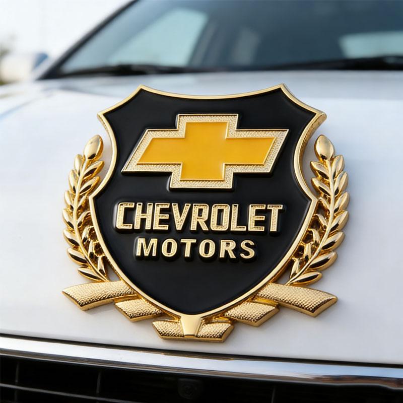 Autocollant Métallique de Carrosserie Latérale Arrière pour Chevrolet Cruze Silverado Traverse Spark Equinox Sail Onix Malibu Captive Aveo