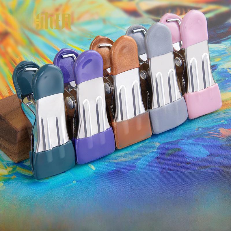 Windproof Stainless Steel Clothespins: Durable Clips for Clothes Drying and Hanging