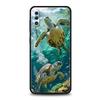 Phone Case For Samsung A56 A36 A26 A54 A52 A24 A14 A50 A70 A40 A20E A06 A12 A22 A34 A42 A32 5G A04s A16 Cover Cool Ocean Turtle