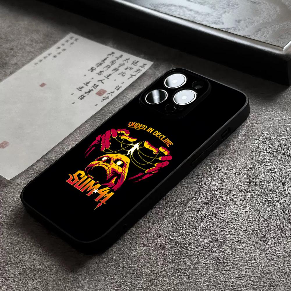 Hot Band S-sUM 41 Phone Case For 17 Pro Max For Iphone 14 16 Pro Max 12 15 11 13 Pro Xr X Xs 8 7 Plus Back Cover