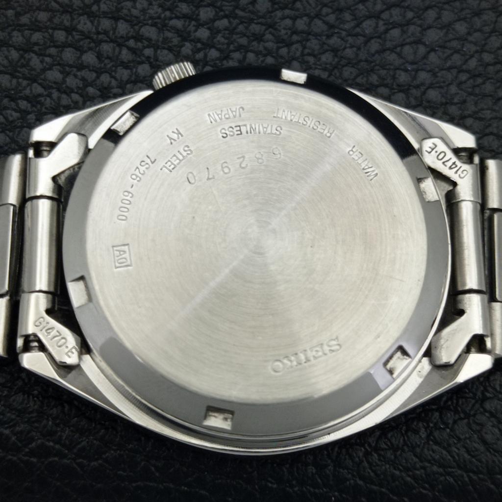 GENUINE VINTAGE SEIKO AUTOMATIC JAPAN 7S26A MENS BROWN DIAL WATCH A702414-5 R124-a702414