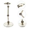 Abaodam Set of 4 Plastic Figure Stands, Display Racks, Model Figurine Shelves, Tabletop Stable, for Collectors