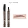 SUAKE Long-Wear Waterproof Eyebrow Contouring Pen –04   Gray Brown