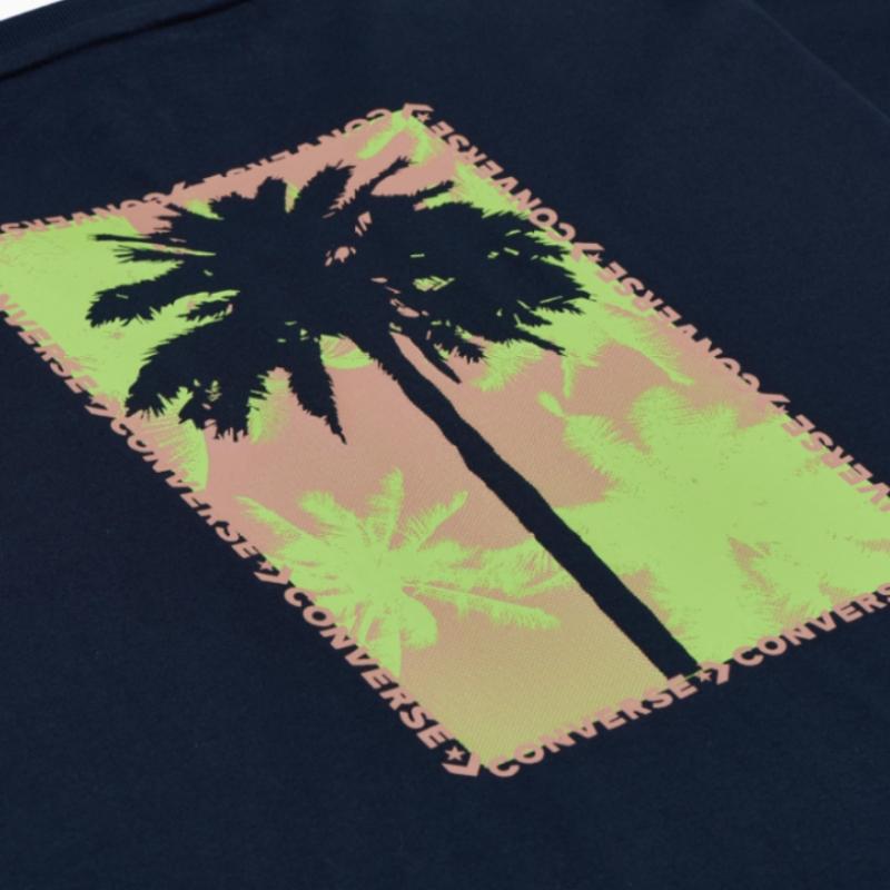 Converse Festival Palm Tree Tee Black
