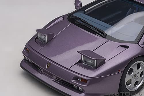 AUTOart 1/18 Scale Lamborghini Diablo SE30 Jota VIOLA SE30/Metallic Purple Finished Model 79142