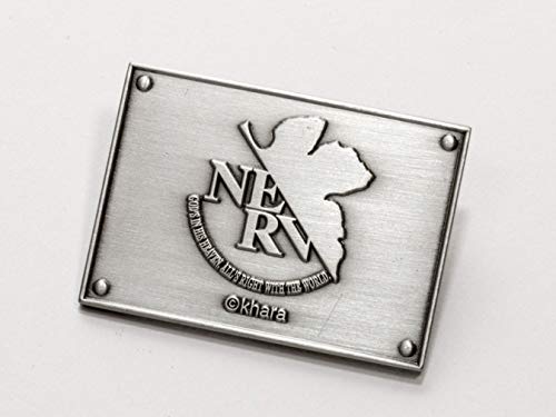 EVANGELION NERV nameplate pin