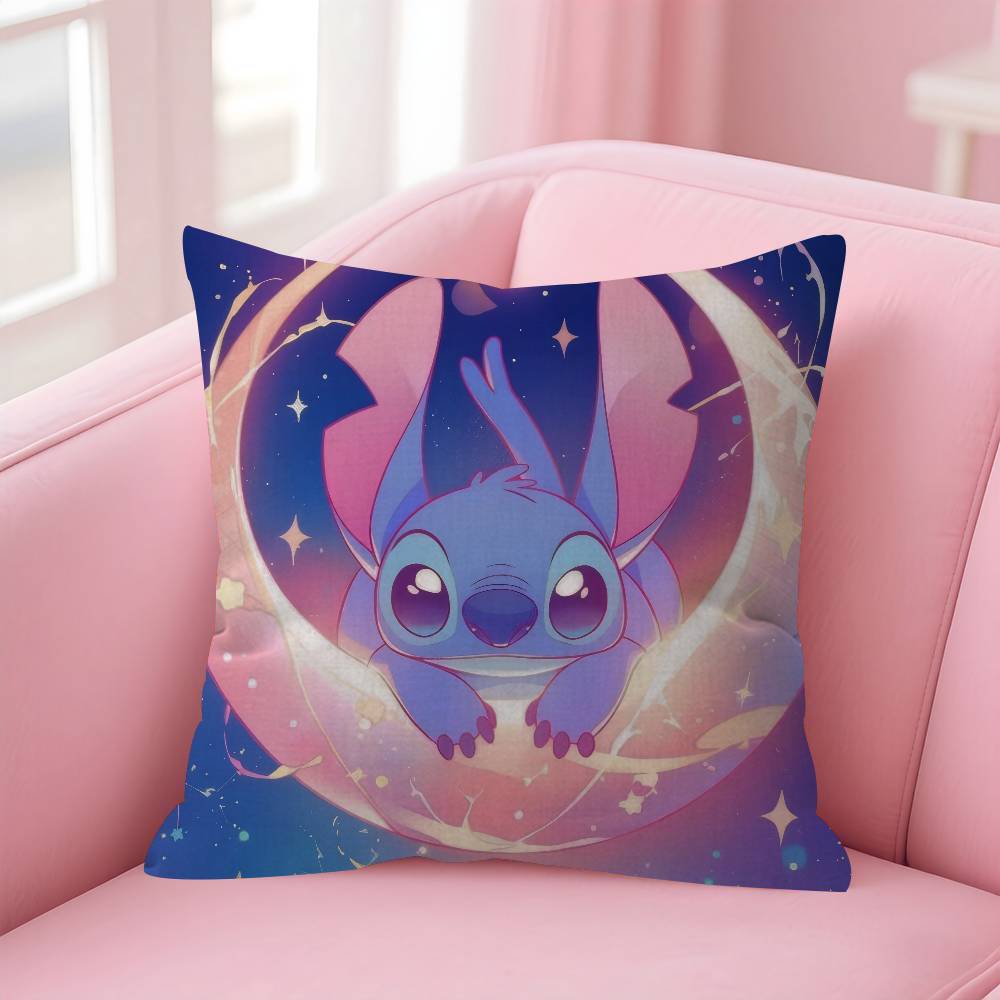 

Cushion Cover 30x50 Polyester Sofa Cushions Decorative Throw Pillows Home Decoration Pillowcover Movie anime SStitches fun 30x30 cm