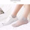 Langsha Women's Trendy Lace Summer Invisible Short Socks 