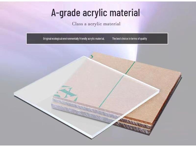 Transparente Seitenwand aus Acryl mit graviertem Muster zur Wärmeableitung für Desktop-Computer