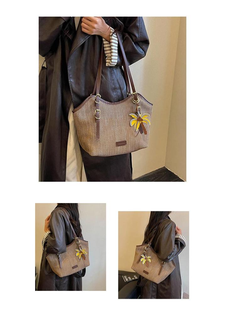 Polka Dot Large Capacity Women's Tote - Stylish Niche Design Shoulder & Underarm Bag