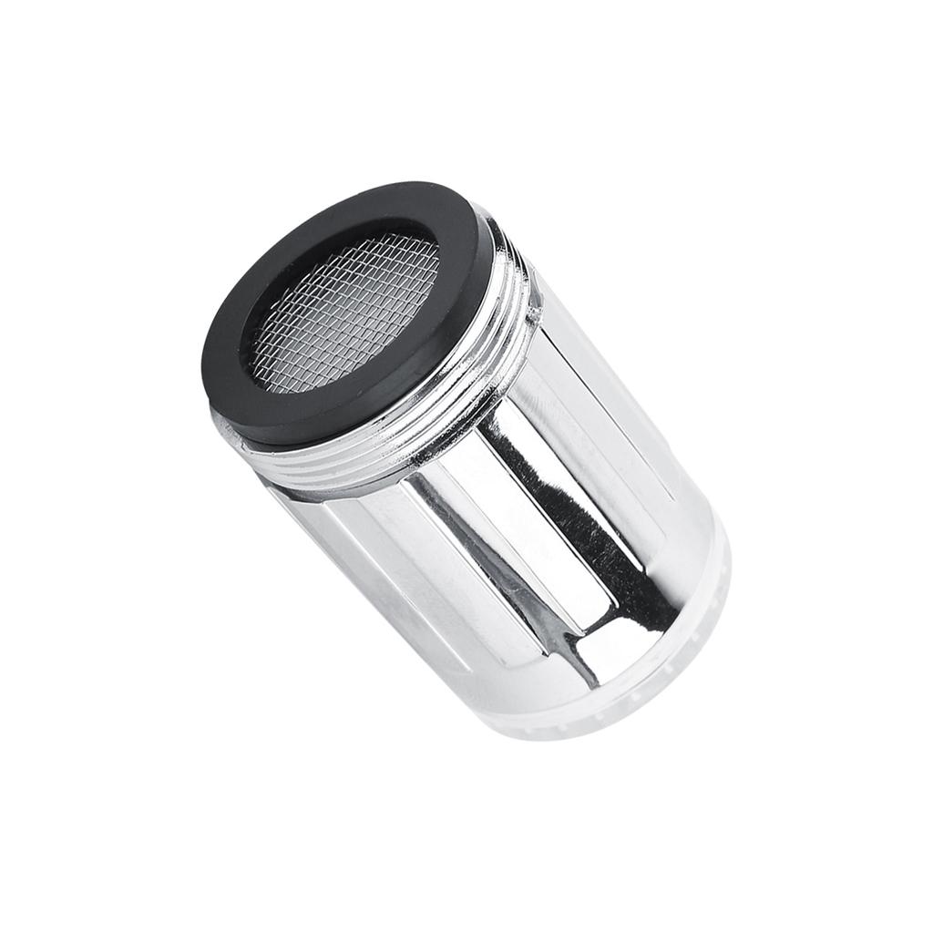 Lumière LED pour Robinet, Lumière LED 3 Couleurs Changeant de Couleur Lumineuse Changi Douche Jet d'Eau Robinet de Robinet Pour Cuisine Lumières Chauffantes Changeantes Pour Salle de Bain Température Se