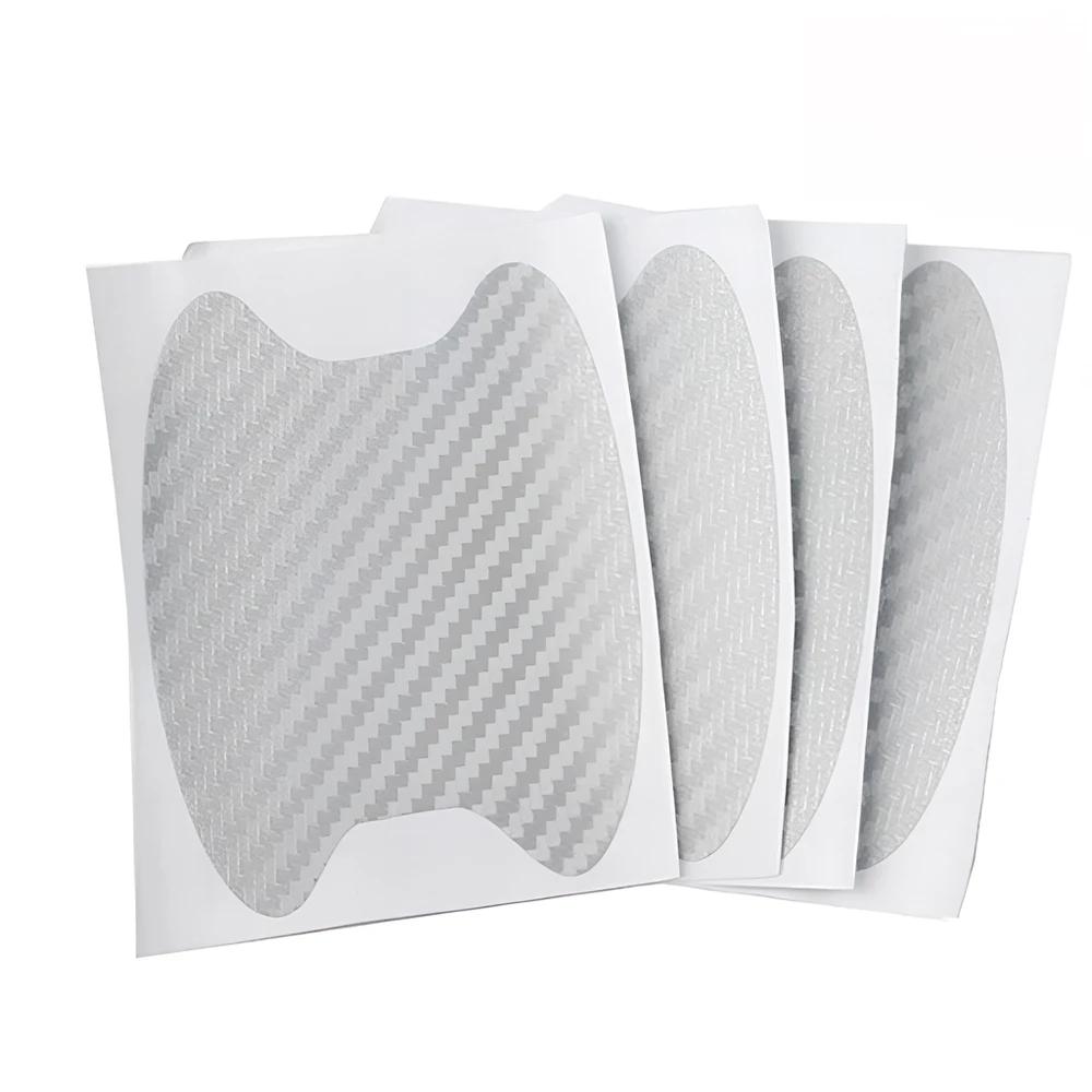 

1 комплект 3D наклеек на двери автомобиля, покрытие из углеродного волокна, устойчивое к царапинам, защитная пленка для ручек автомобиля, аксессуары для внешнего стайлинга, инструменты