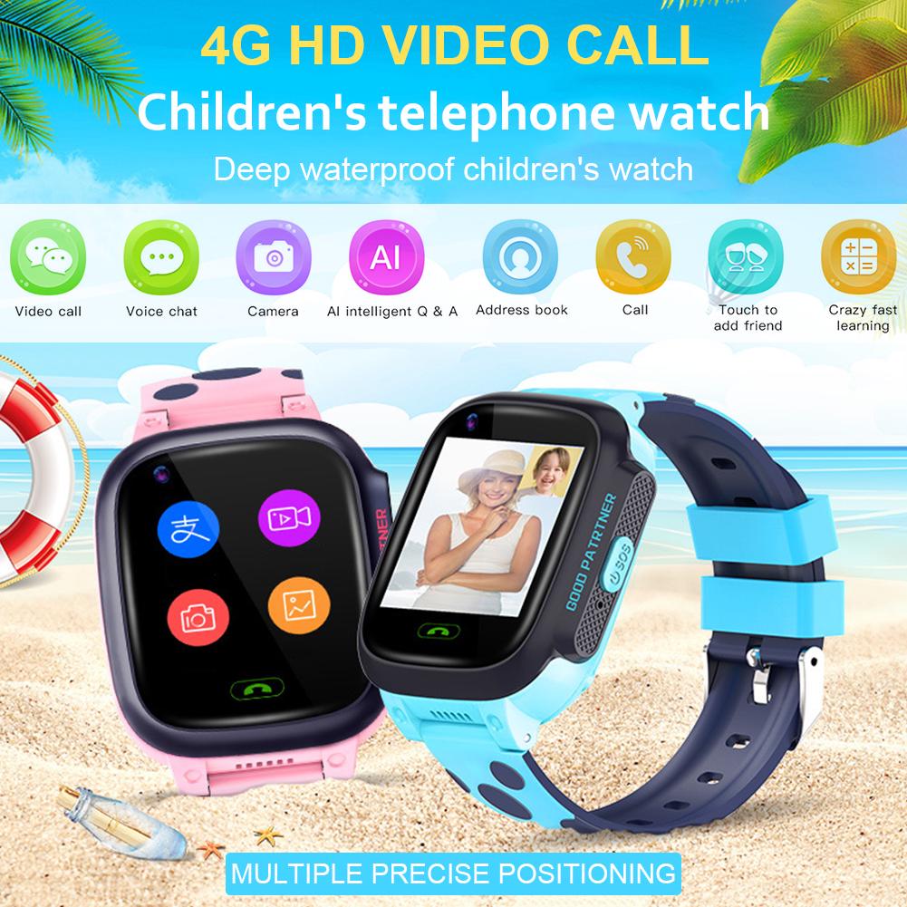 Buy Y95 Childrens Smart Watch HD Video Call 4G Full Netcom with AI Payment  WiFi Chat GPS Positioning F at affordable prices — free shipping, real  reviews with photos — Joom