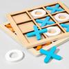 Joc Montessori Jucărie din lemn Mini șah Interacțiune Puzzle Antrenarea creierului Învățare timpurie Jucării educaționale pentru copii