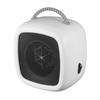 Mini Desktop Heater Fall Proof with Handle Desktop Fan Heater Portable Heating Warm Air Blower Power Failure Protection for Home