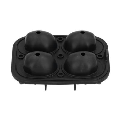 4 Hole Silicone Ice Cubes Maker Tray Silicone Ice Ball Making Mold Kichen Accessories