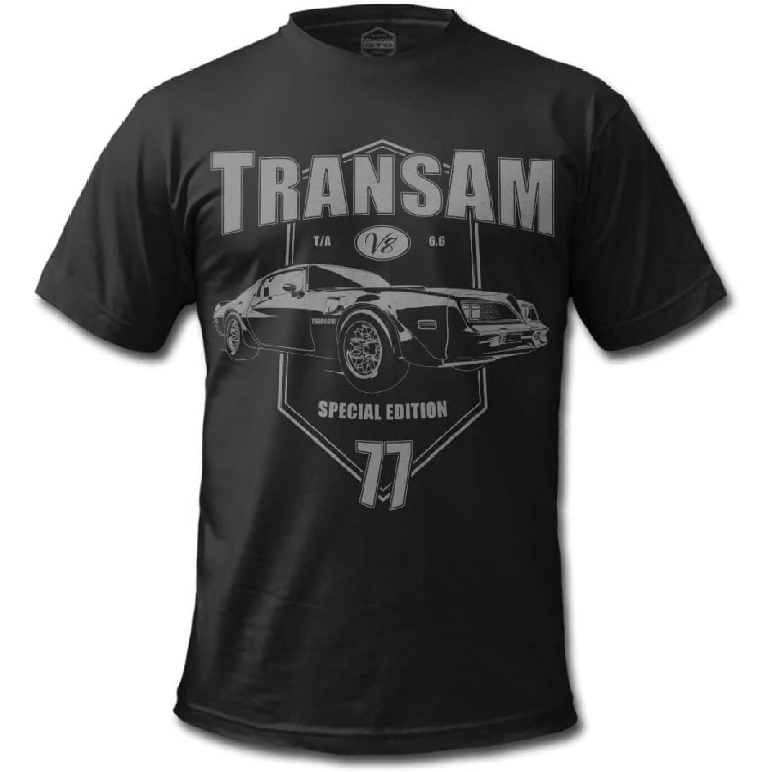 GTO Clothing Men s 1977 Firebird Trans Am American Muscle Car T-Shirt XXXXXL разноцветный