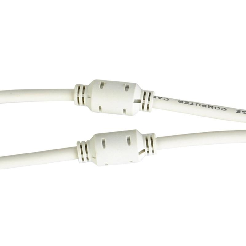 High Resolution 1080P VGA 1 Male to 2 Female Video Cable Adapter Cord for Double Monitors Output and Easily Wiring