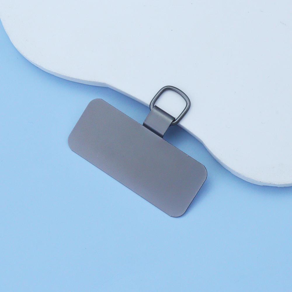 

2 шт. Универсальный ремешок для телефона, металлический защитный тонкий ремешок для телефона, аксессуары Gun black-2pcs