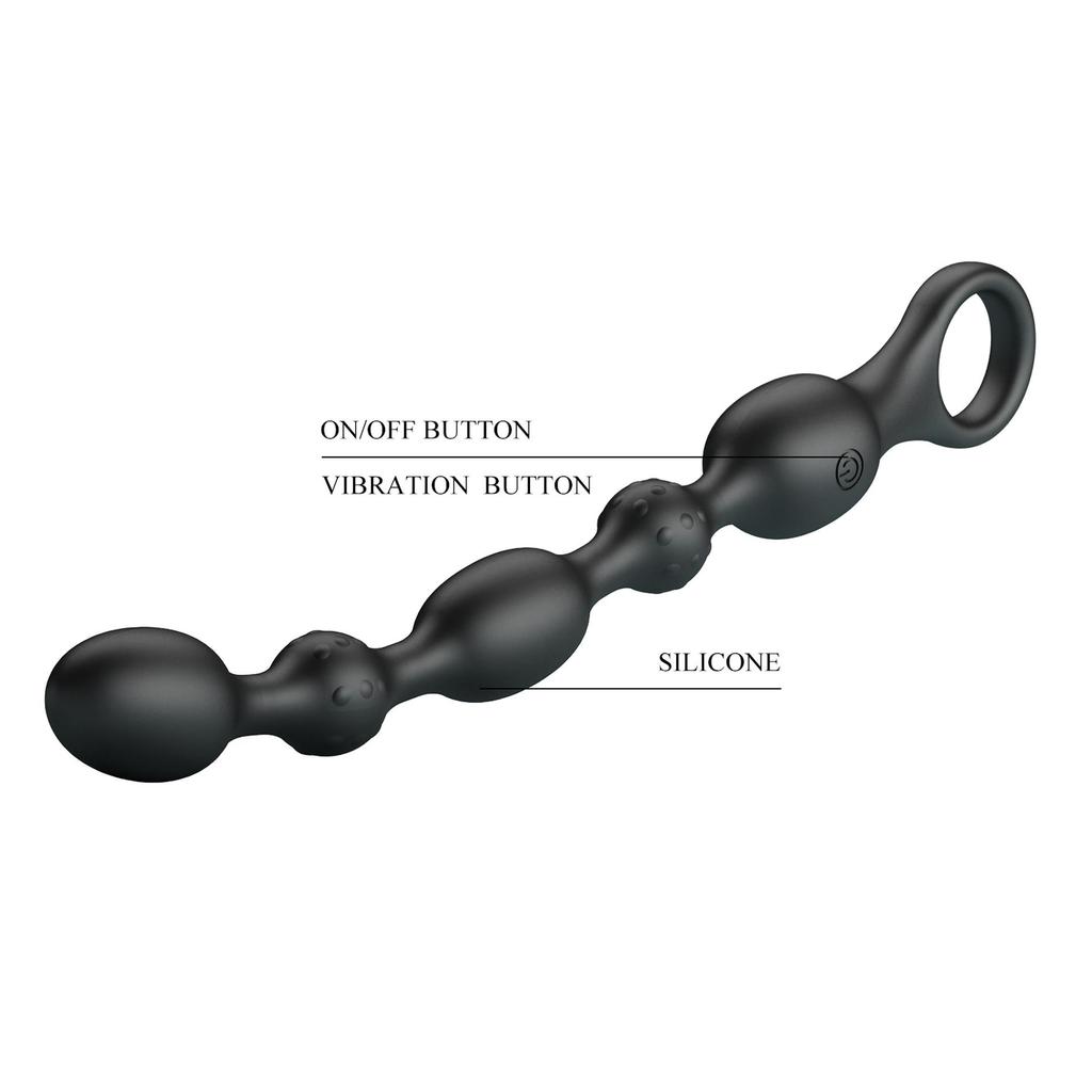 Pretty Love - Van, 10 Vibration Functions Beaded Anal Vibrator!