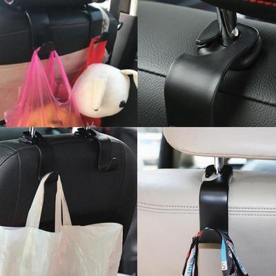 1/3PCS Car Seat Headrest Hook for Auto Back Seat Organizer Hanger Storage Holder for Handbag Purse Bags Clothes Coats