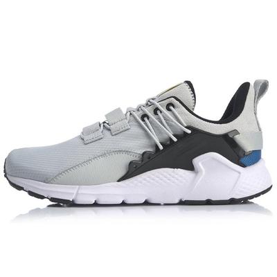 Li Ning Mafia Textile, Synthetic Leather, TPU Slip Resistant Coverage Lightweight Low Top Casual Shoes Unisex AGLQ017-2