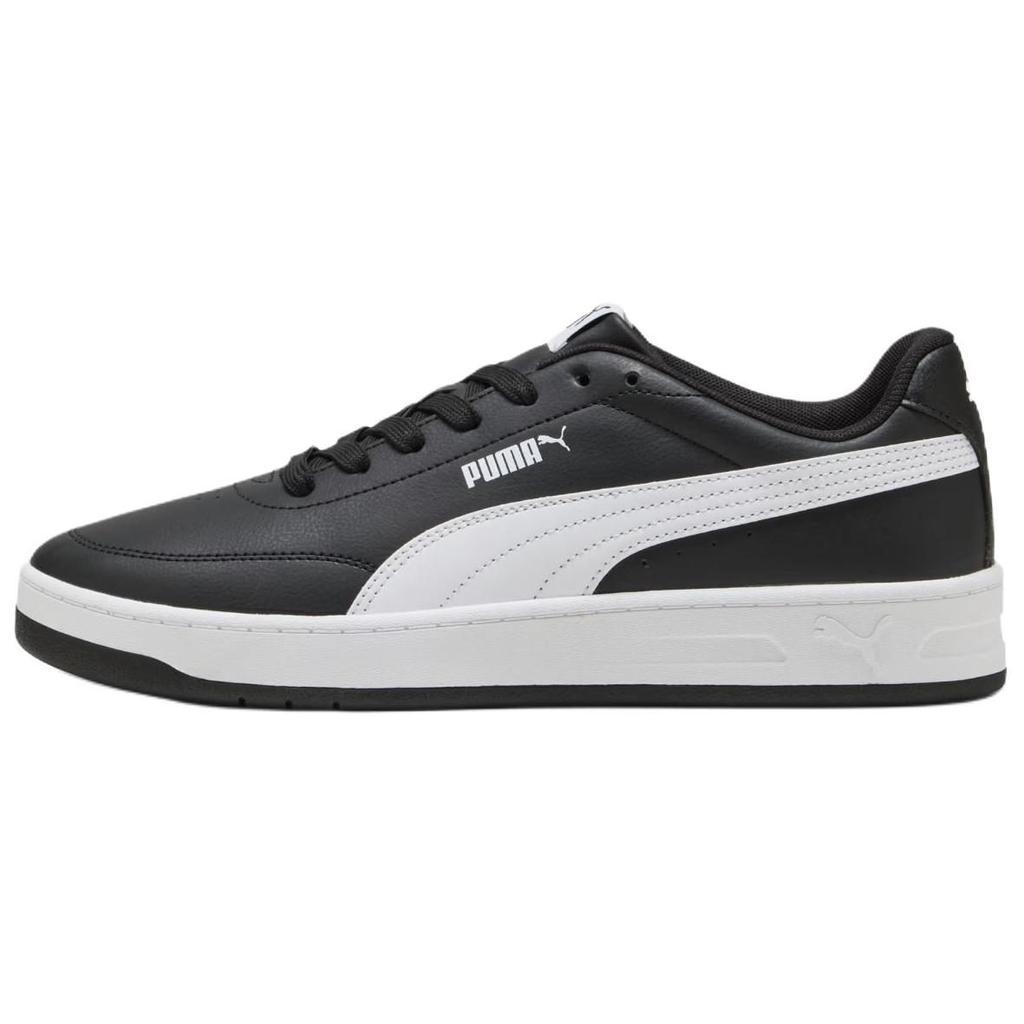 PUMA Court Classic Low top Skateboard Shoes Unisex Black White 402223-14