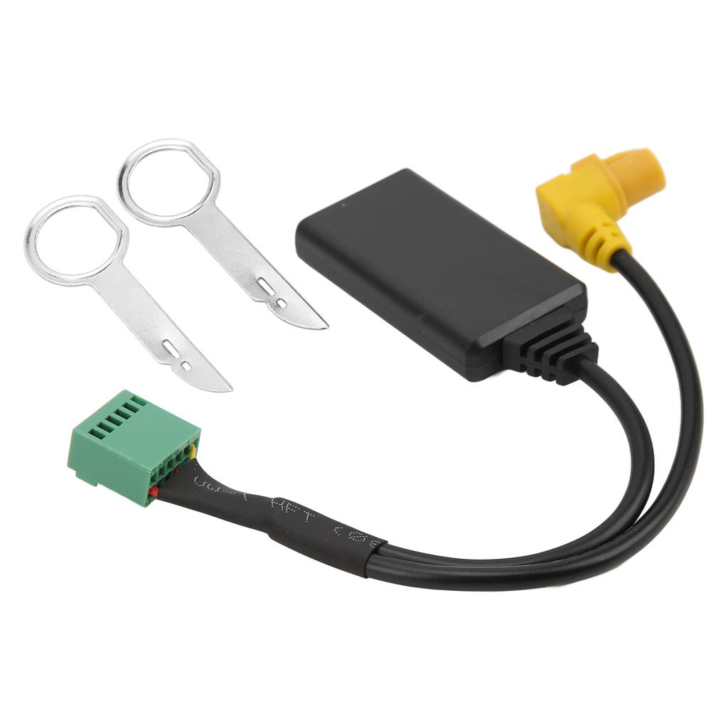 12pin Bluetooth 5.0 AUX in Cable Stereo AUX Adapter Replacement for A4 A6 Q5 Q7 A5 S5