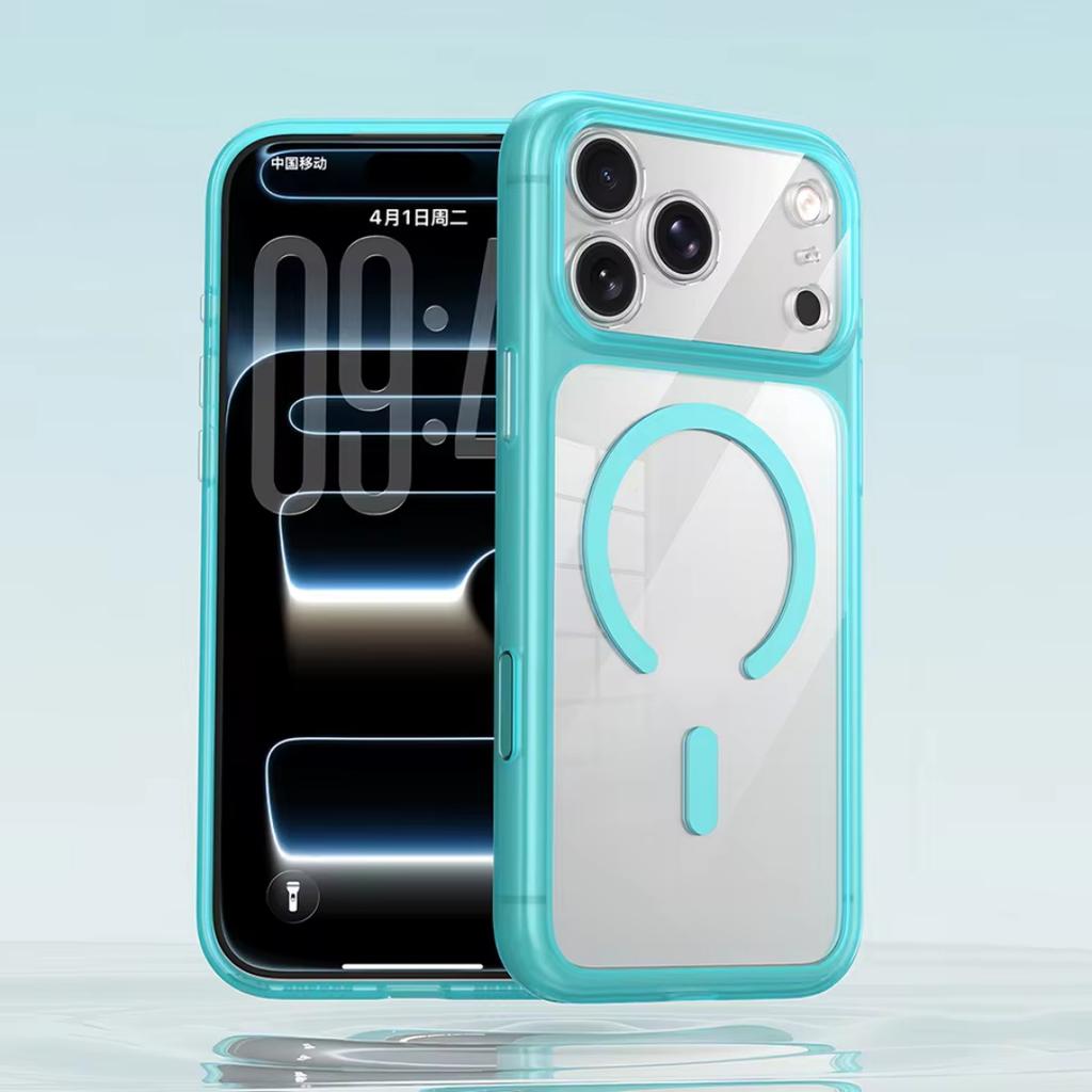 Brandneue Offizielle Klare Magnetische Handyhülle Für iPhone 17 ProMax Air 16Pro 15Pro 14Pro 17 Pro Max Für Magsafe Stoßfeste Hülle