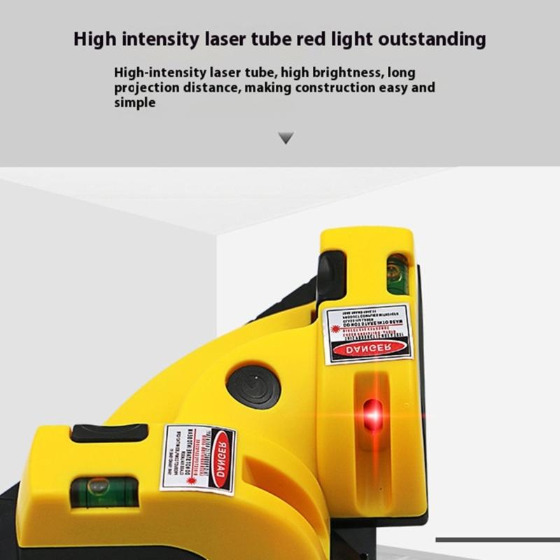 90 Degree Automatic Leveling Lasers Alignment Tool Suitable For Floor Tile Positioning Installation With Beam Projection