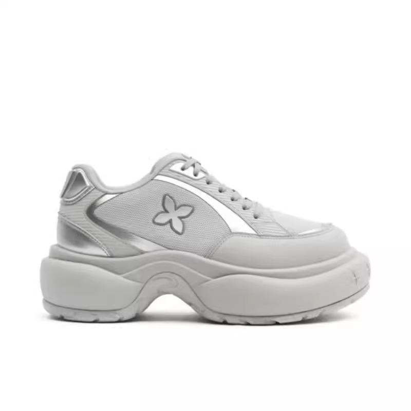 RIPPLE Ripple High-heeled Sneakers Women's Shoes SN003B/LG Mesh Heightening Casual Shoes