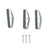 3PCS Engine Cylinder Hone Stone Heavy Duty Sturdy Construction 3 Jaw Cylinder Honing Stones Tool 1‑1 8 Inch