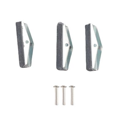 3PCS Engine Cylinder Hone Stone Heavy Duty Sturdy Construction 3 Jaw Cylinder Honing Stones Tool 1‑1 8 Inch