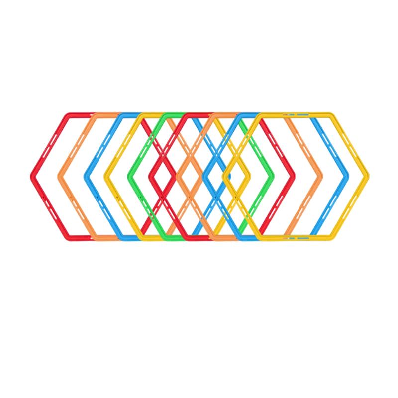 Hexagonal Basketball Agility Training Rings