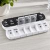 Weekly Pharmaceuticals Planner Portable Foldable Pill Organizer DustResistant for Home, Work