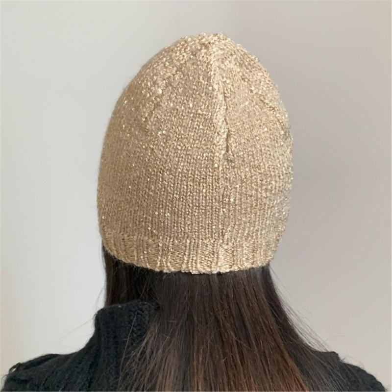 Trendy Sequins Hat Skull Hat Fashionable Cool Eye-Catching Adjustable Unisex Party Sparkling Sequins Hat Trendy Clubwear