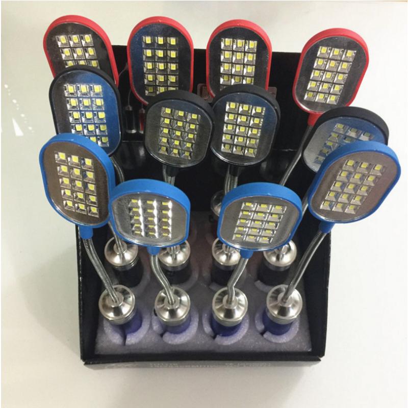 Flashlight Flexible Working Lamp with Magnet 15LED Service Lamp Small Table Lamp