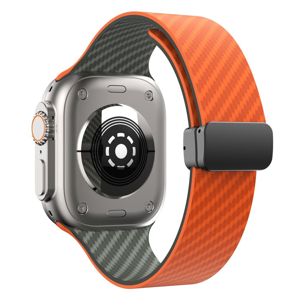 Straps For Apple Watch Ultra 2 Bands 49mm 44mm 45mm 41mm 40mm 46mm 42mm Magnetic Correa Bracelet iWatch Series 9 8 7 10 6 SE 5