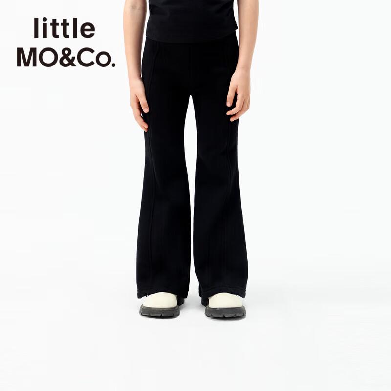 little MO&Co. Girls  2025 Autumn Flare Casual Long Pants 110
