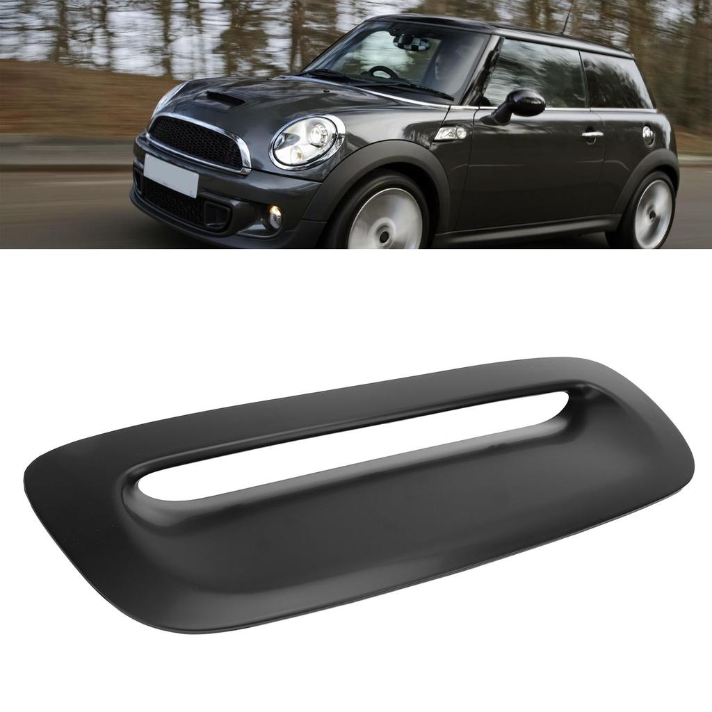 Hood Scoop Black 51132757694 Bonnet Air Intake Vent Cover for Cooper S R56 R55 R57 2007 to 2014