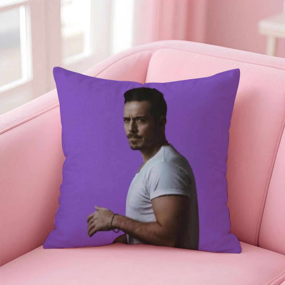 JJose MMadero SSarajevo Cushion Cover Linen Pillowcase Cover Soft Decor for Sofa Home Room