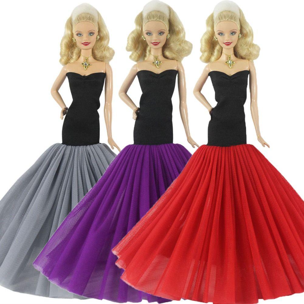 

6 цветов 11,5 кукольное платье модная кукла принцесса юбка 30 см кукла/1/6 куклы BJD