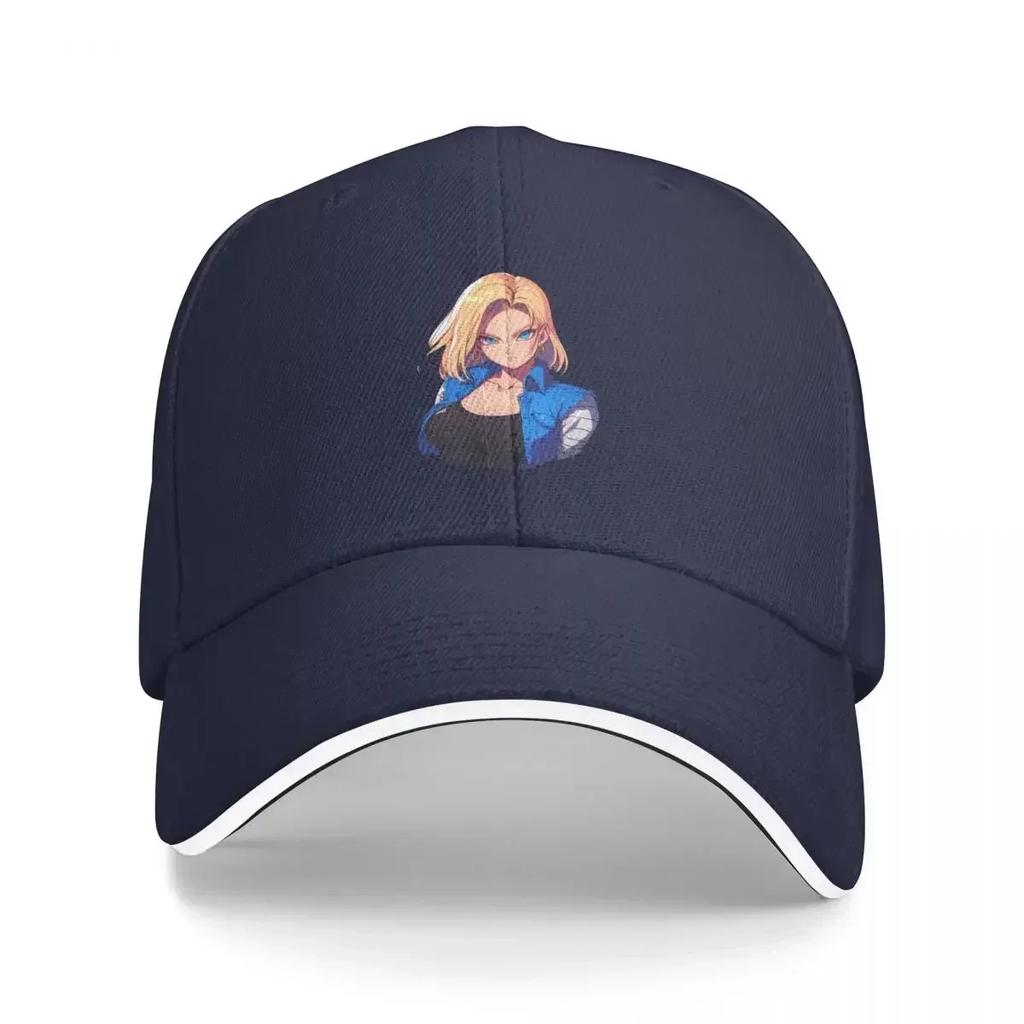 Android C18 Baseball Cap Cosplay hiking hat beach hat Designer Unisex WoUnisexs