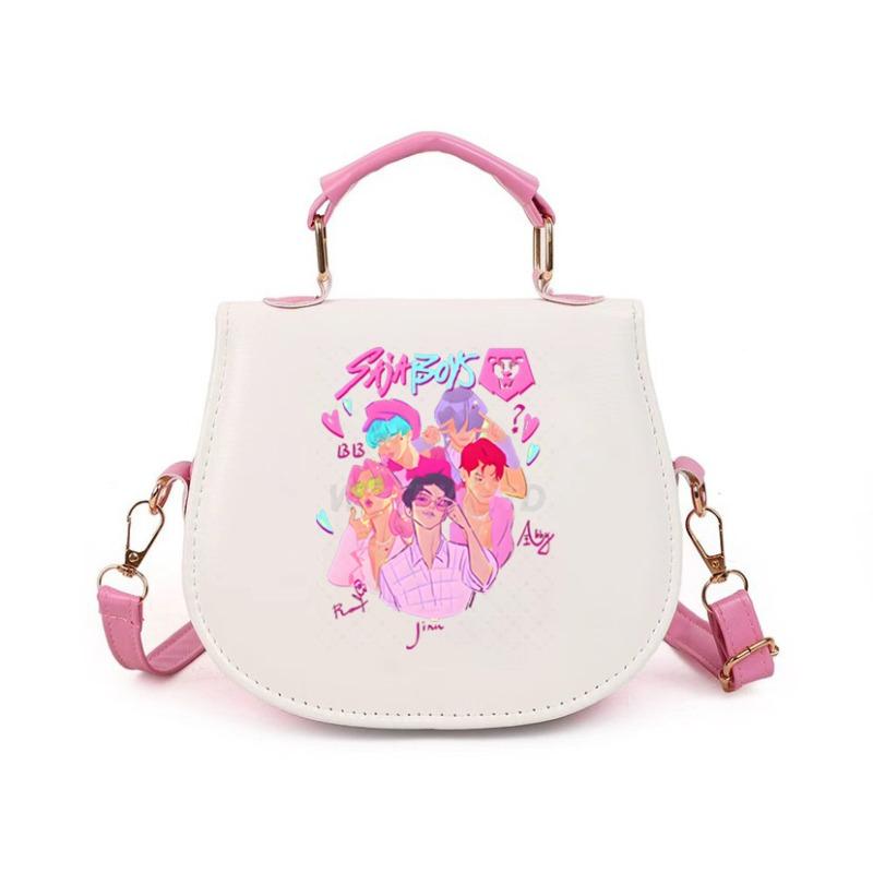 Animation Cartoon Peripheral Printing Fashion Shoulder Bag Going Out Portable Handbag Casual Versatile