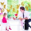 32Pcs Fairy Hanging Swirl Decoration Gold Glitter Butterfly Fairy Ceiling Spiral Streamer Ornaments for Girls First Birthday Baby Shower Party