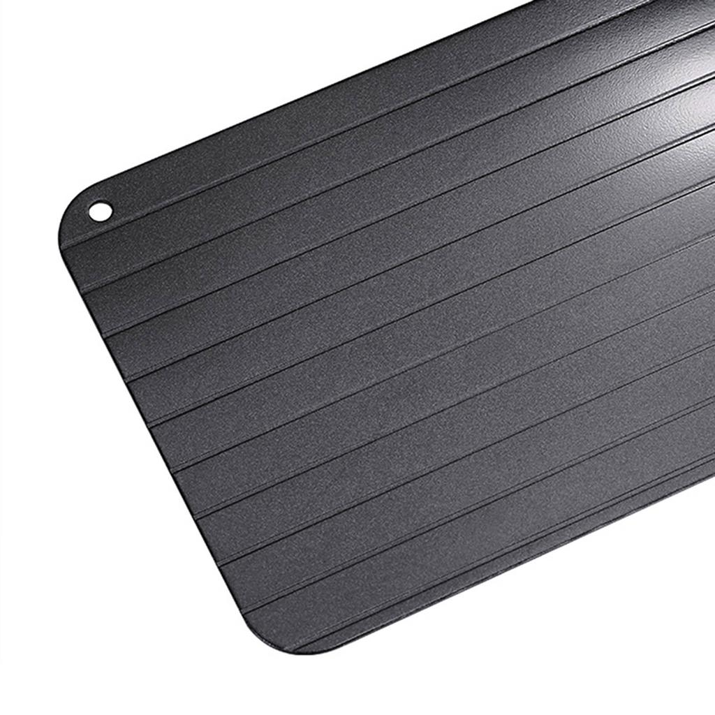 Defrosting Tray Food Thawing Tray Metal Aluminum Fast  Food Meat Defrosting Thawing Tray Plate Home Kitchen Gadget Thaw Tray